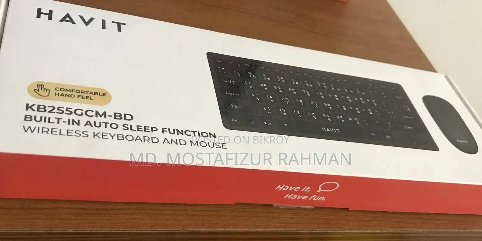 Havit Wireless Keyboard Mouse
