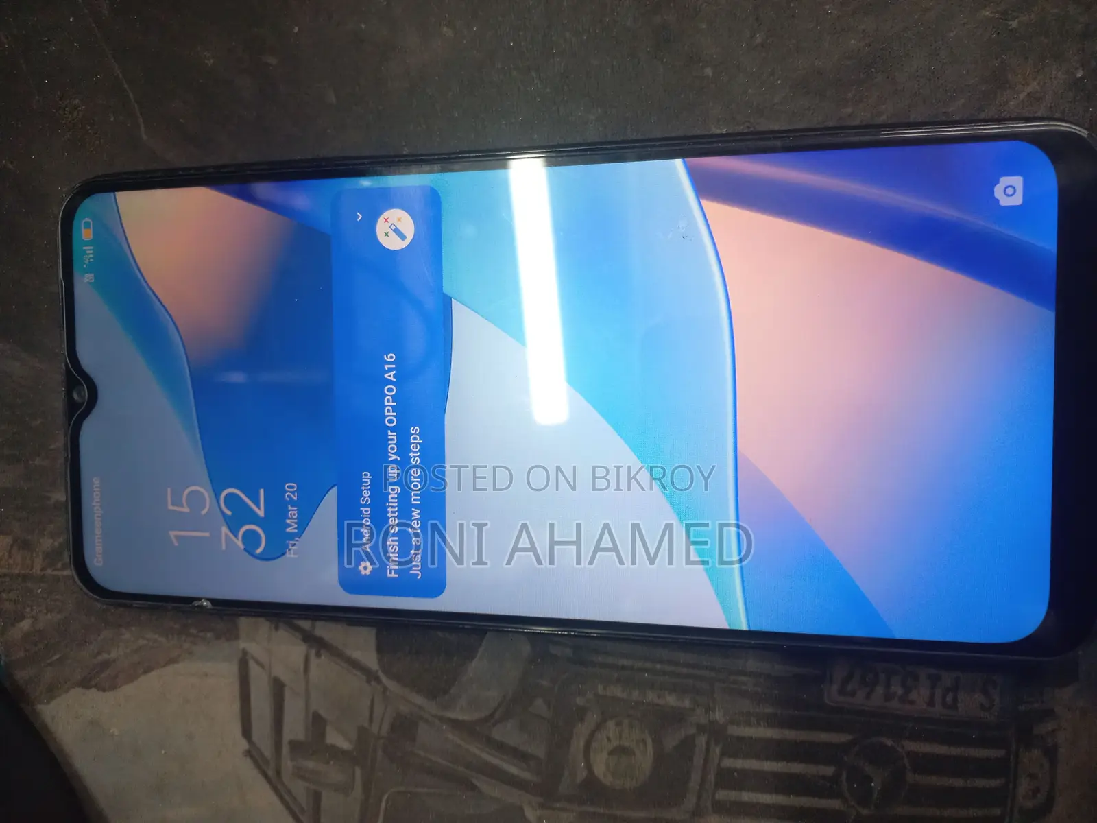 OPPO A16 . (Used)