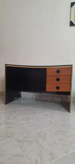Otobi Table of Length-4 Ft Width- 2 4 Inches with 3 Drawers