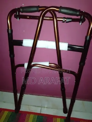 Light Weight Height Adjustable Foldable Walker For Old Age People
