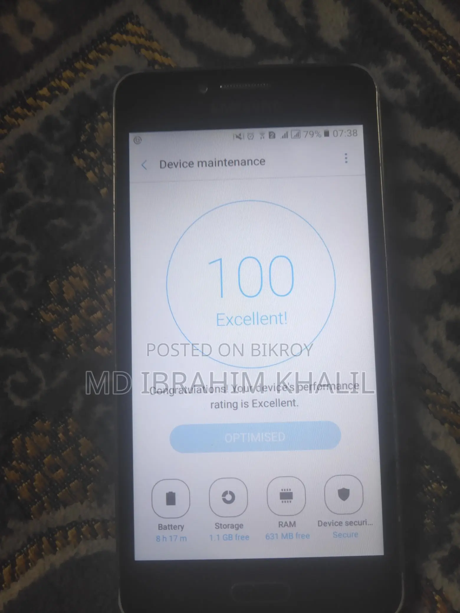 Samsung Galaxy Grand Prime Plus (Used)
