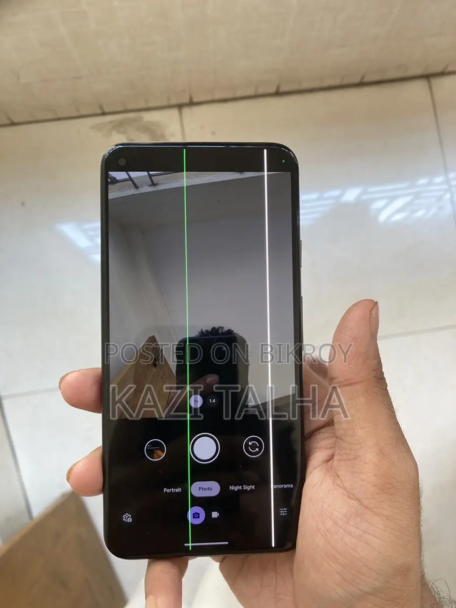 Google Pixel 5 sudu 2 ta green line (Used)