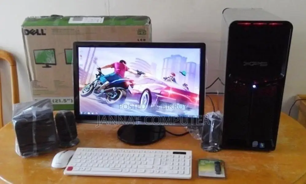বিশাল অফার Core 2dou+ 250gb+4gb+DELL19''led