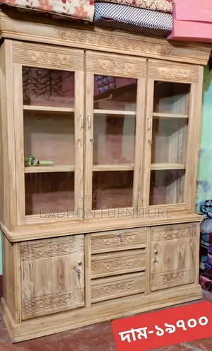 Selling this Teak Wood Showcase, Price-19700