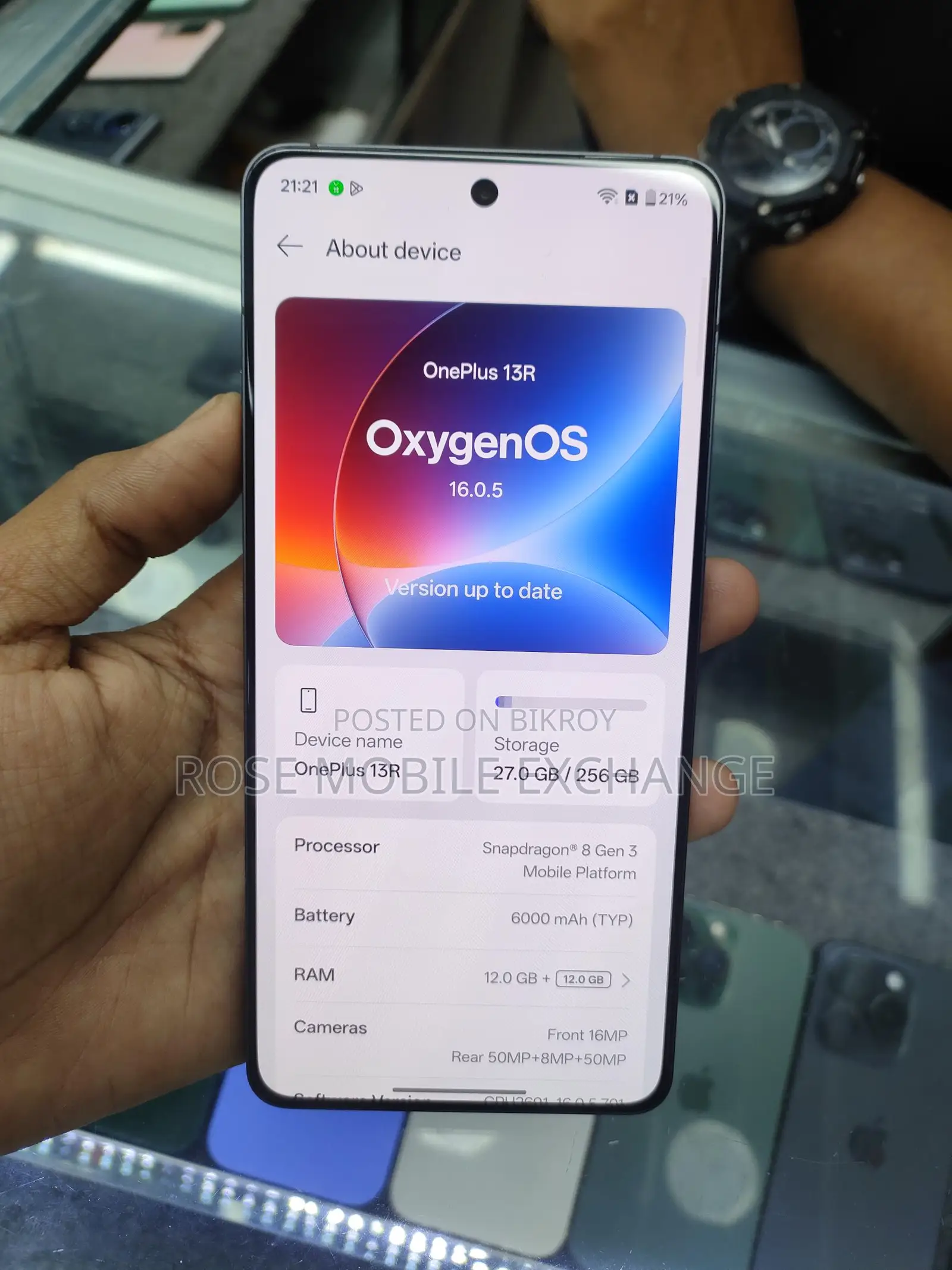 OnePlus 12/256gb 🔥 100% 😍 (ব্যবহৃত)