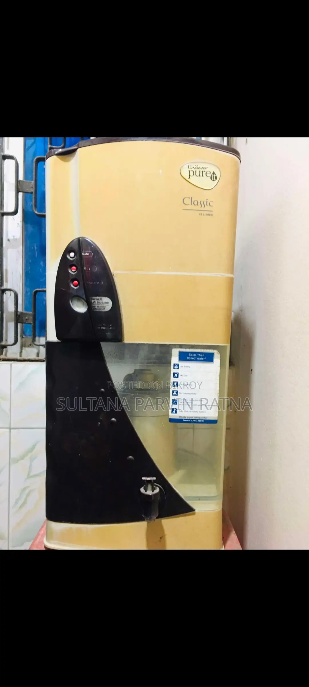Pure it water filter