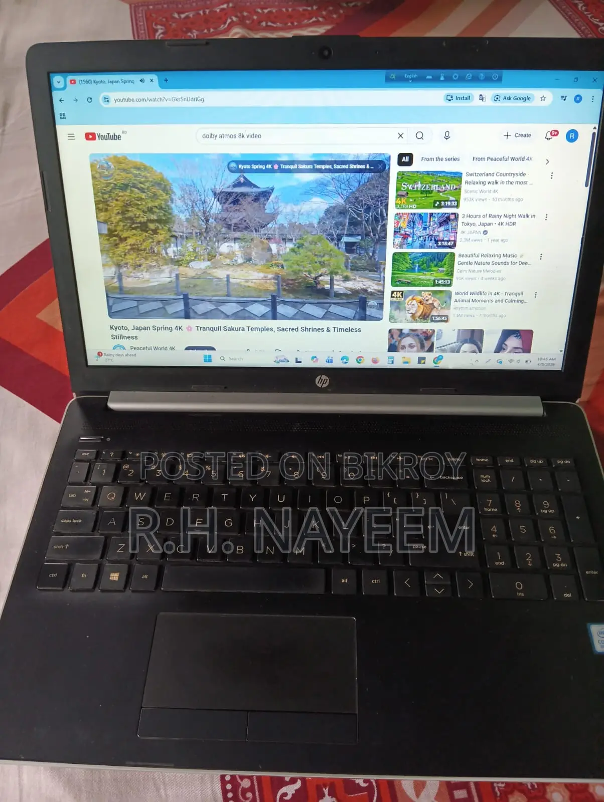 Hp Laptop 15- Da1xxx