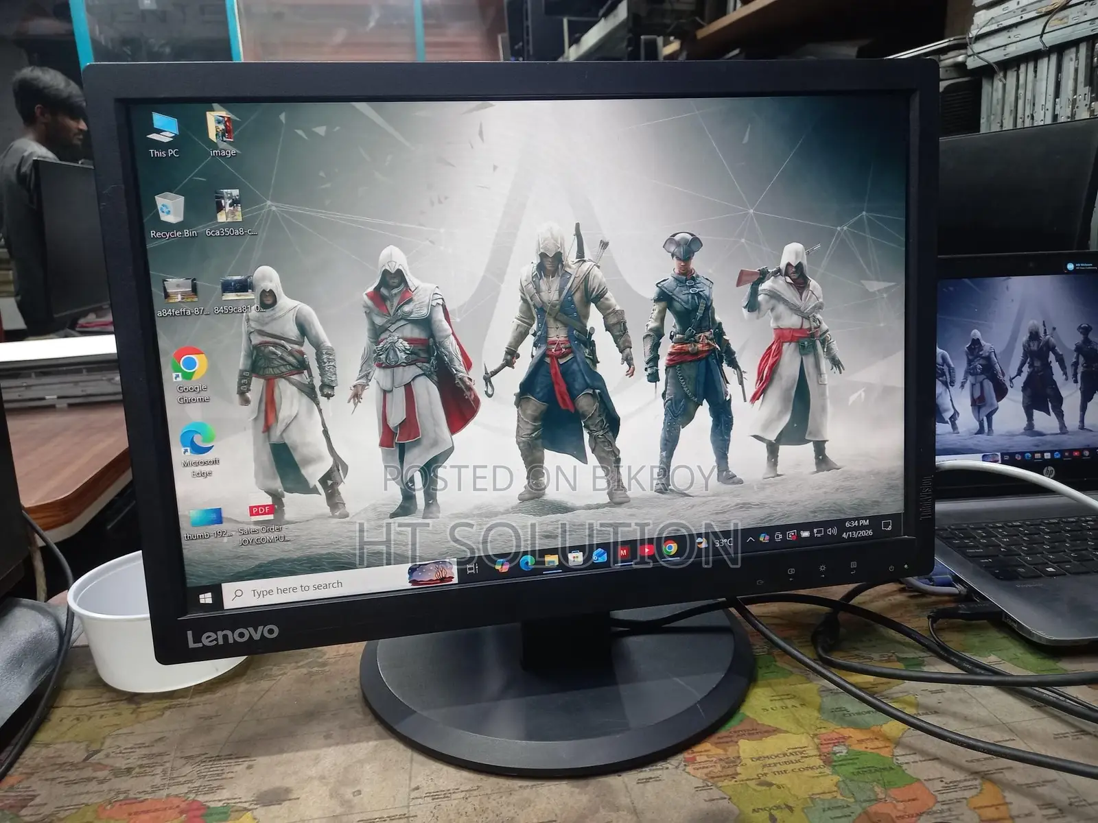 Good monitor at a low price! Lenovo 20" Monitor!