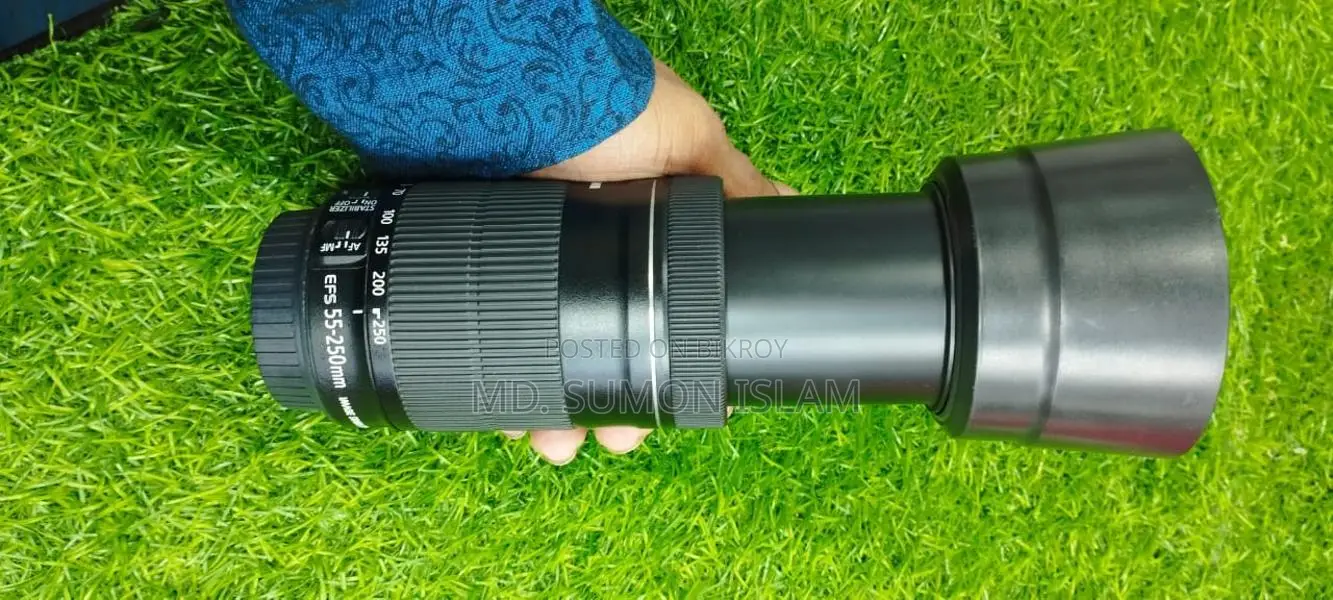 Canon 55-250mm STM Lens