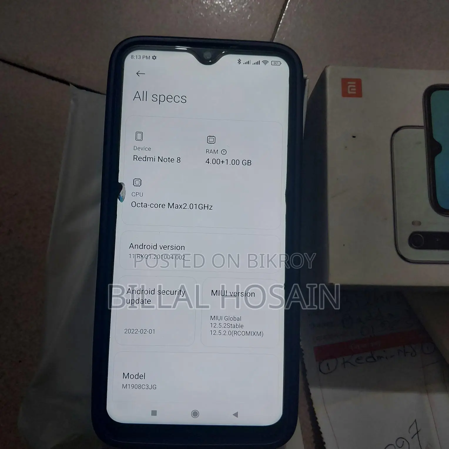 Xiaomi Redmi Note 8 (Used)