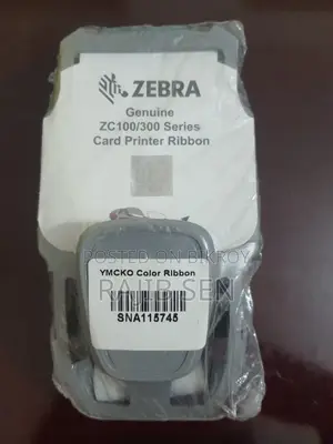 Zebra ZC300 ID Card Ribbon (Original, 2 Pcs New)