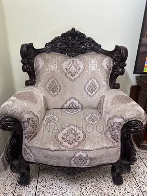 6 Seater Luxurious Wooden Sofa Set for Sale