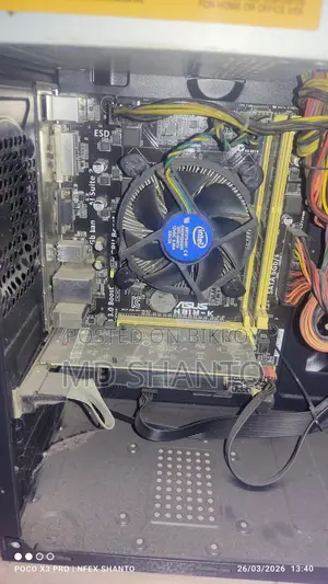 USED PC CORE I5 4t gen 8 GB RAM /SSD - 240GB / GPU 2 FULL ALL OK