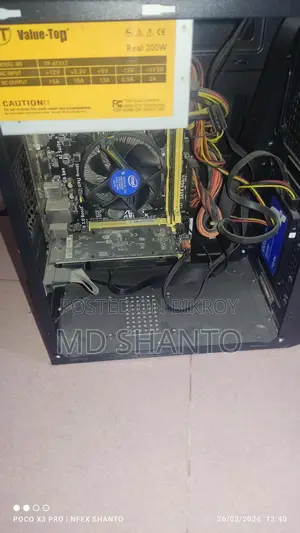 USED PC CORE I5 4t gen 8 GB RAM /SSD - 240GB / GPU 2 FULL ALL OK