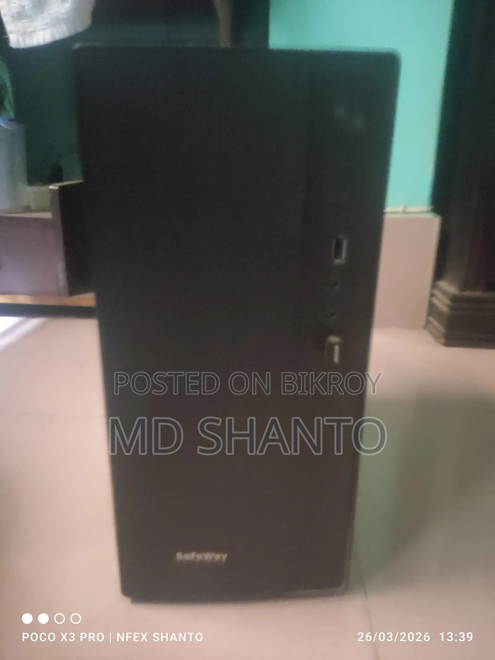USED PC CORE I5 4t gen 8 GB RAM /SSD - 240GB / GPU 2 FULL ALL OK