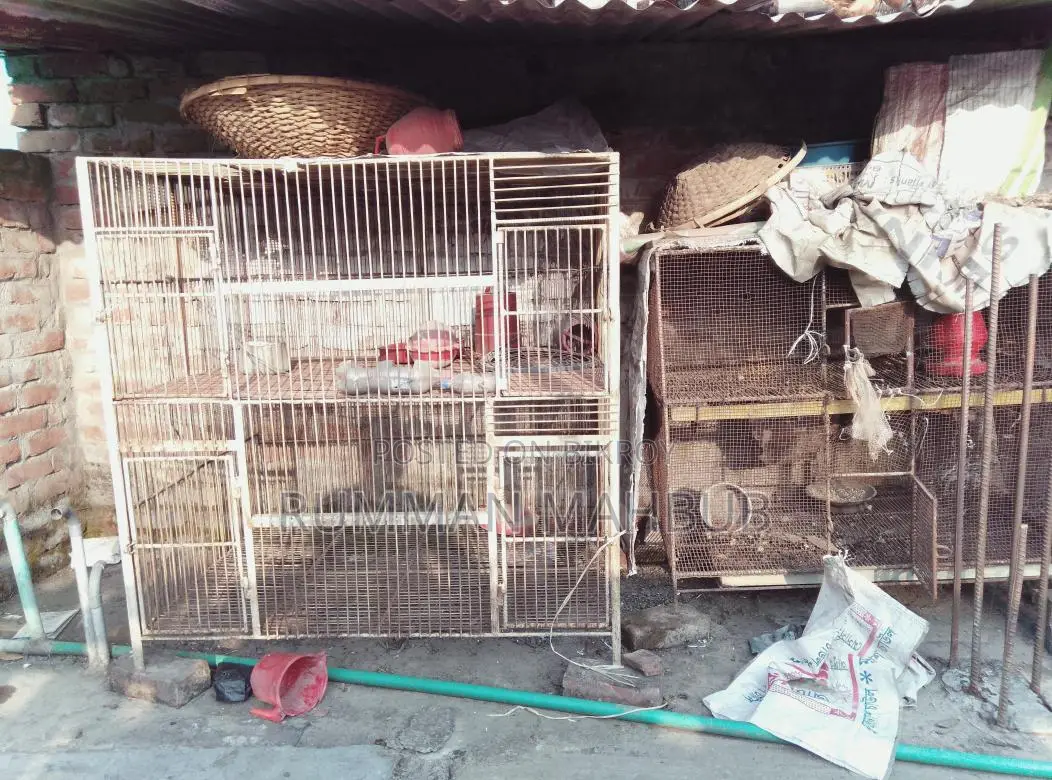 ২ টি লোহার খাচা বিক্রয় করা হবে