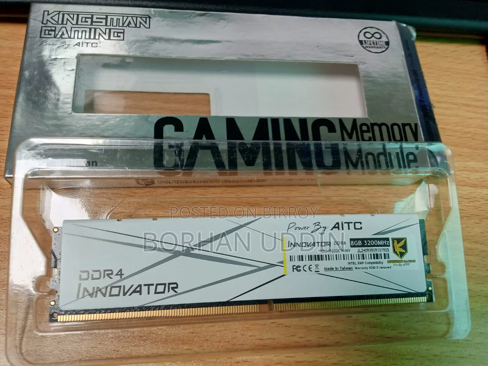 8gb DDR4 3200mhz Gaming RAM