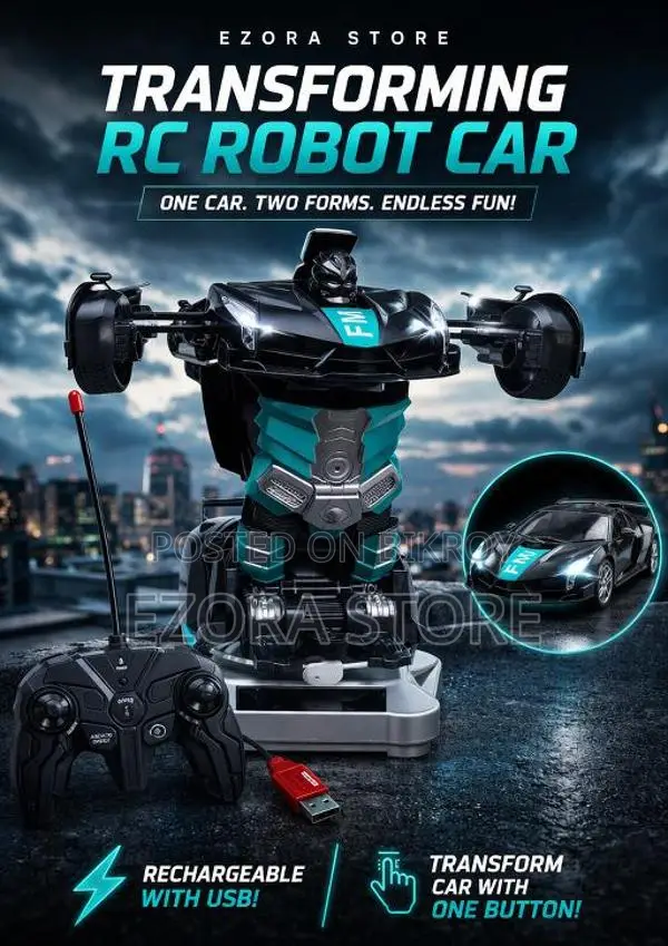 Automatic Remote Control RC Robots Car