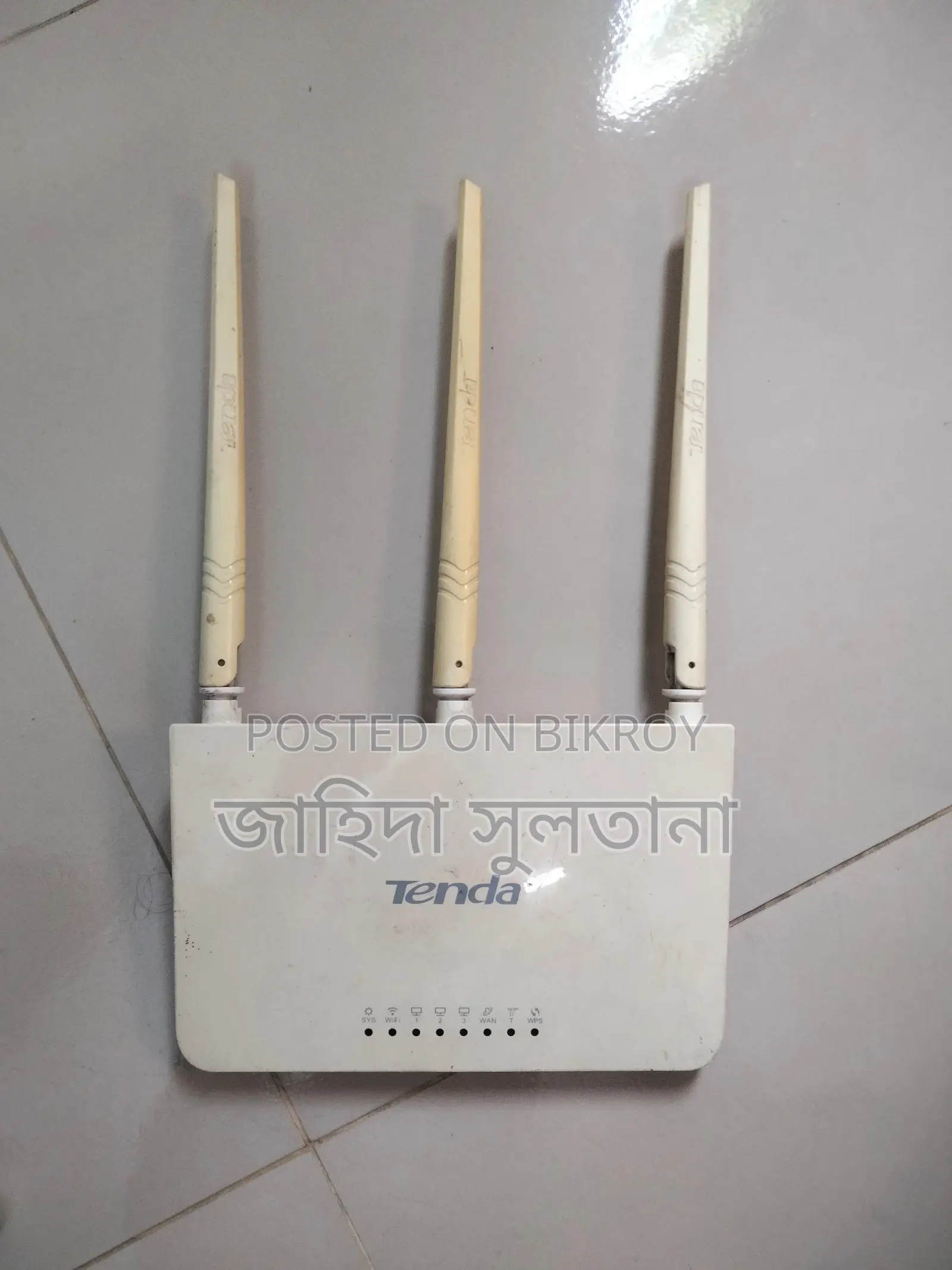 Tenda F3 300Mbps 3-Antenna Router