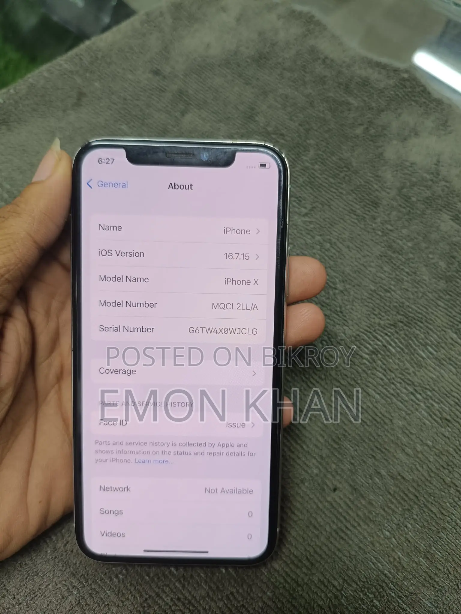 Apple iPhone X (Used)