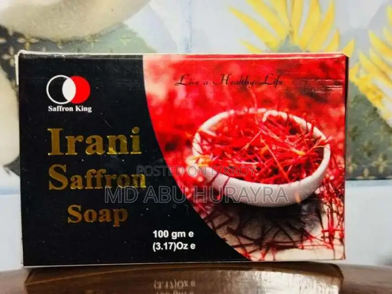 3 Pieces Iranian Saffron Soap