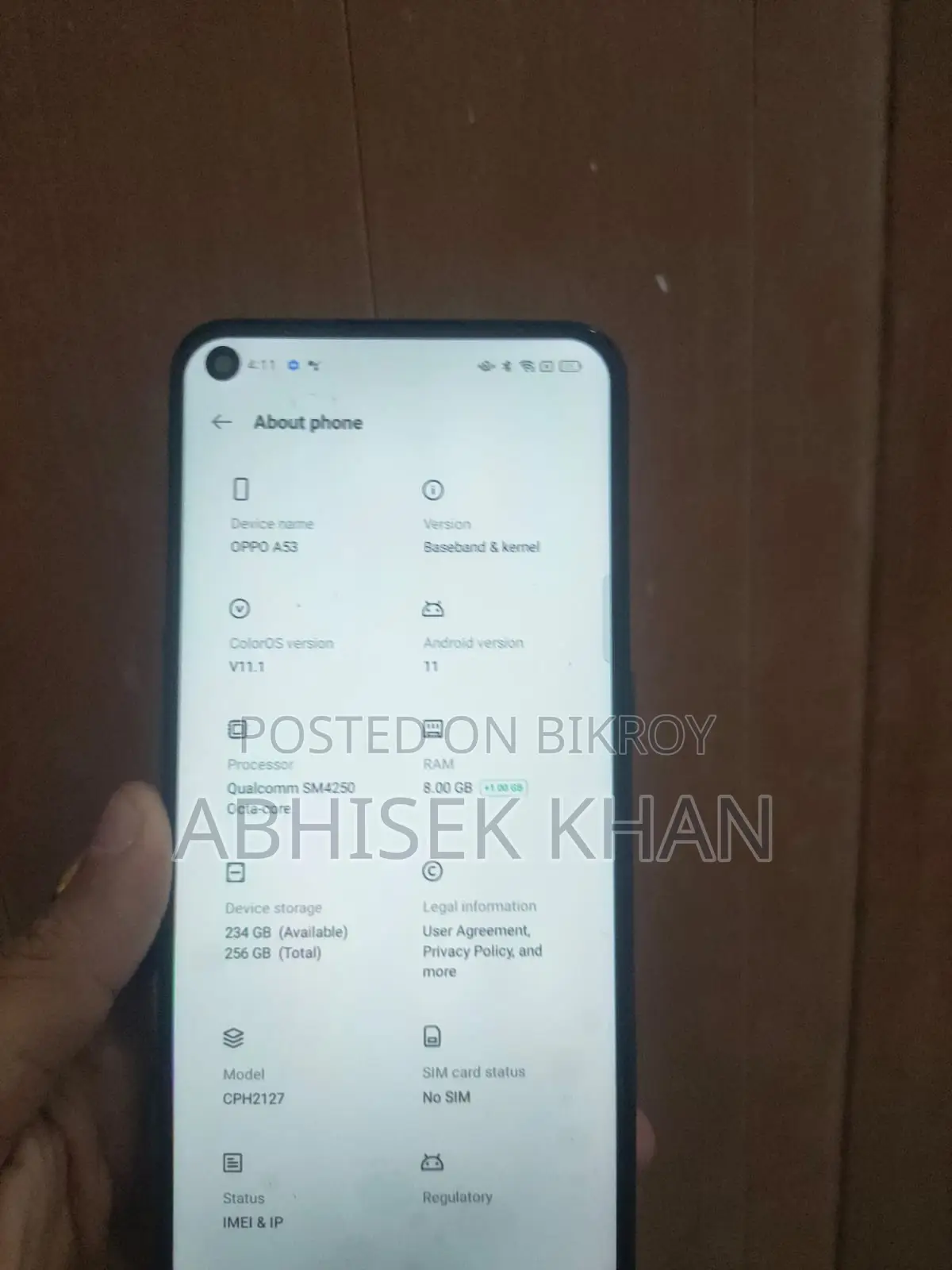 OPPO A53 8/256 (Used)