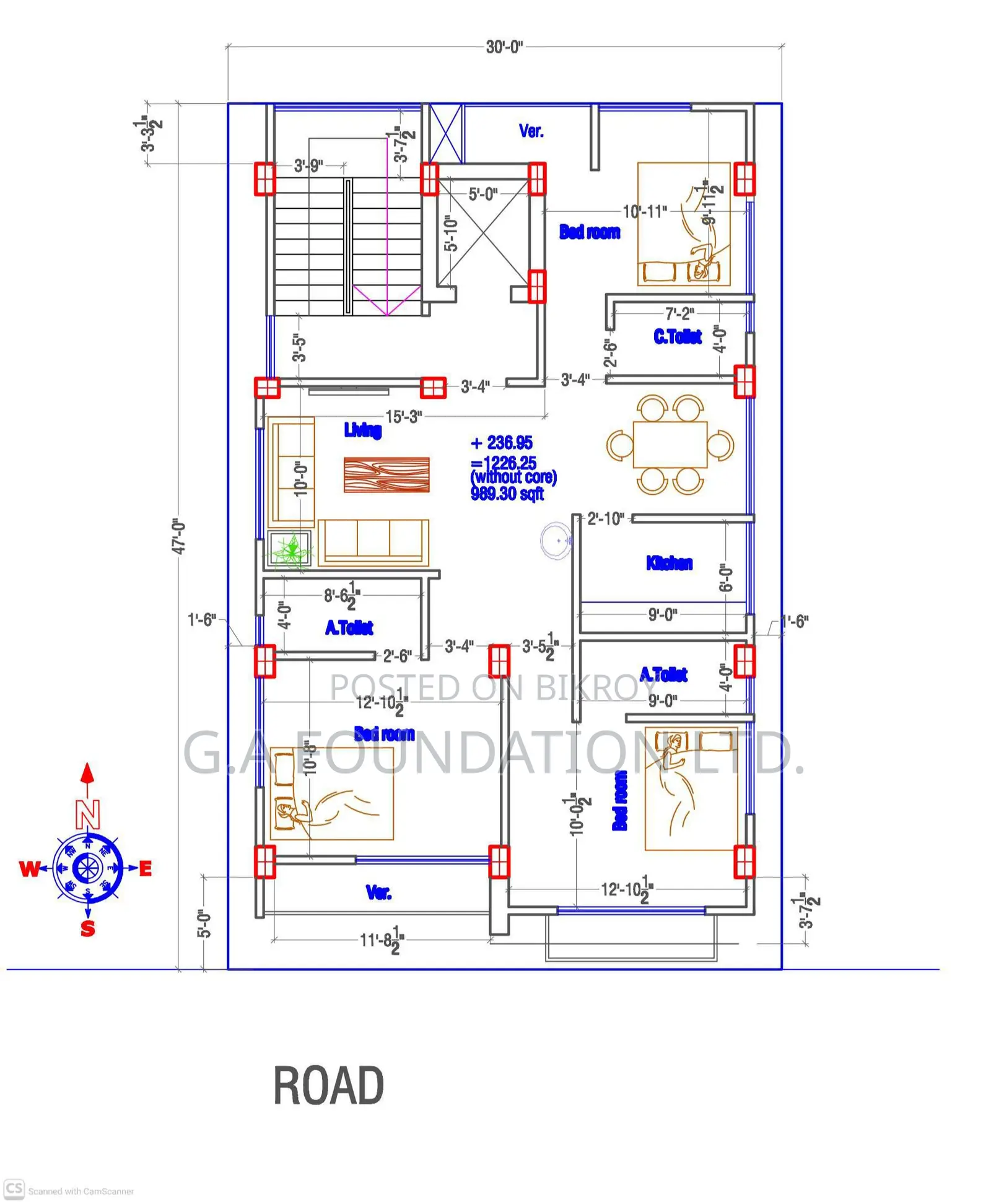 3-Bedroom Spacious Flat - Buy Now