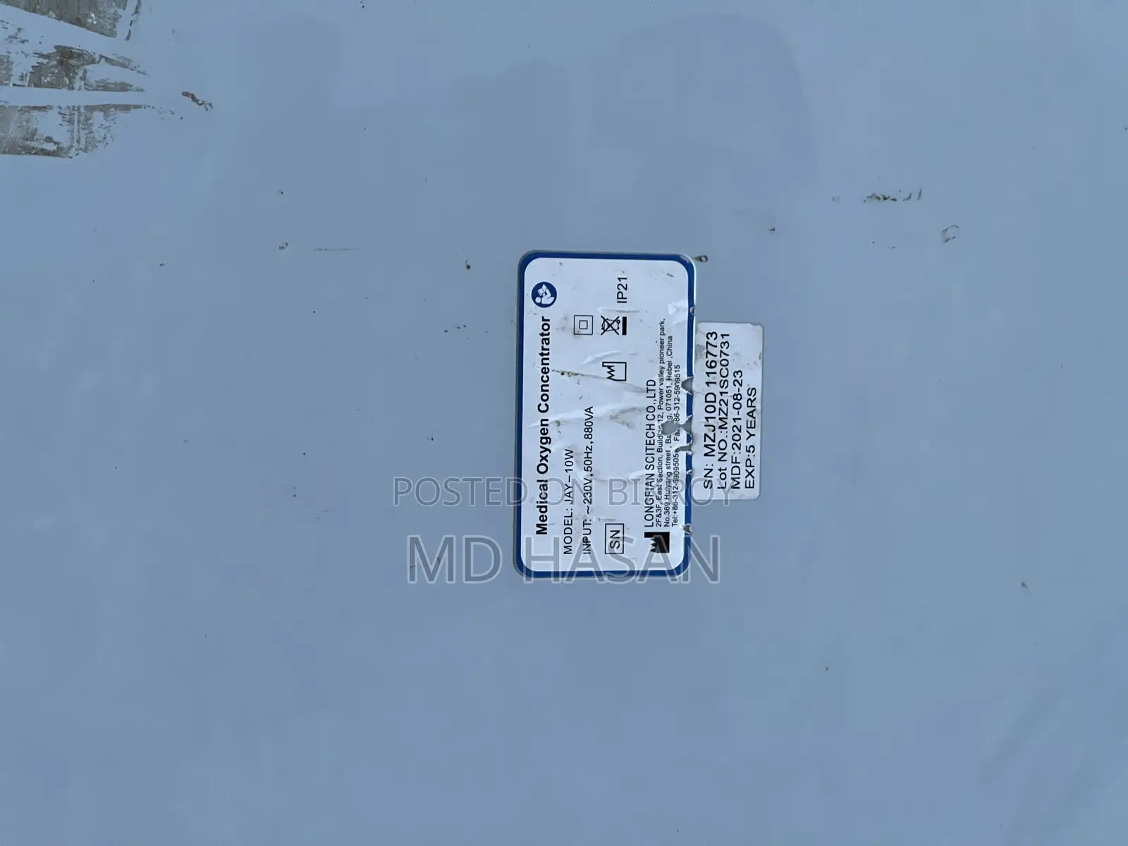 Medical Oxygen Concentrator