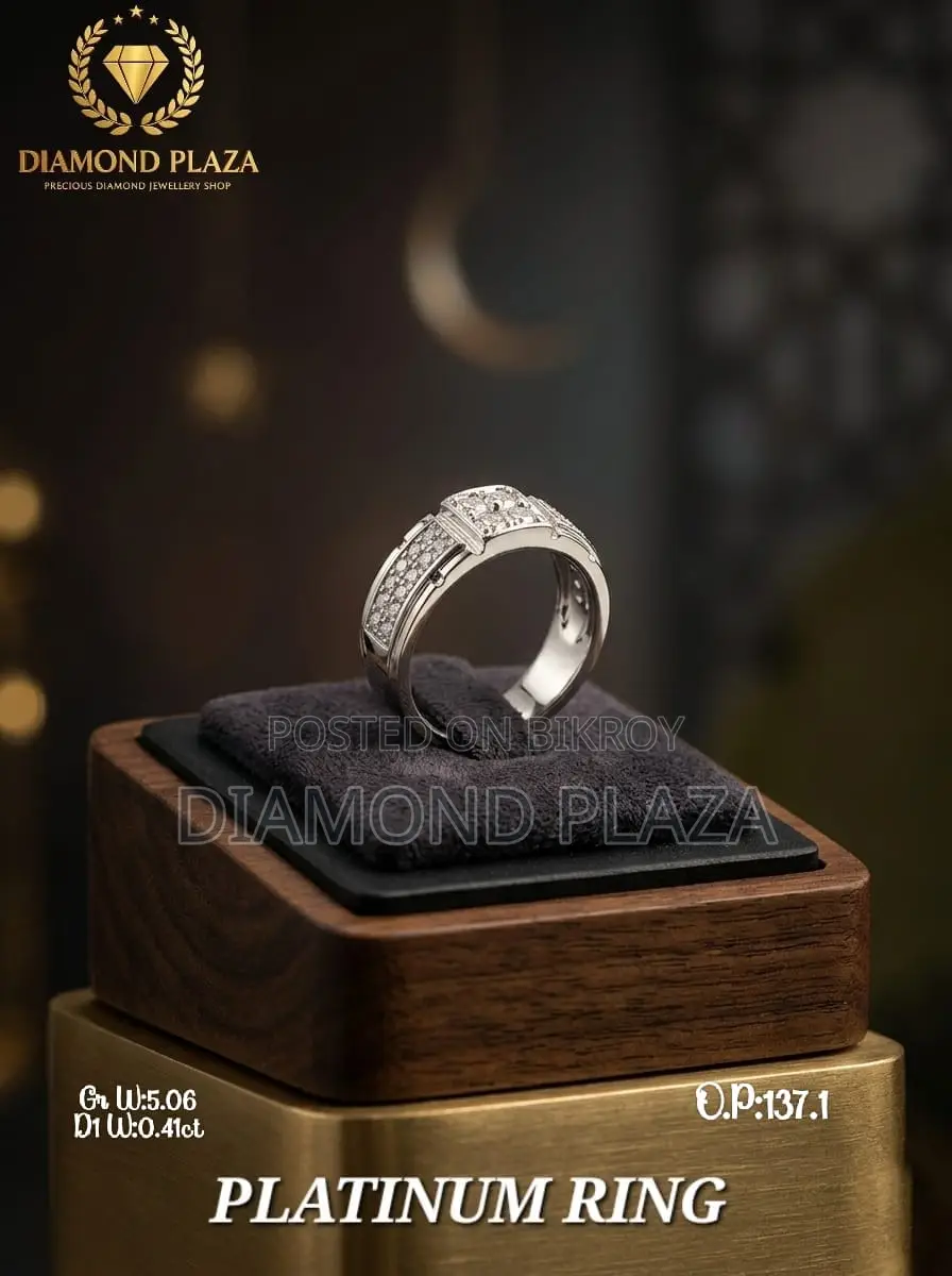 Diamond Platinum Ring