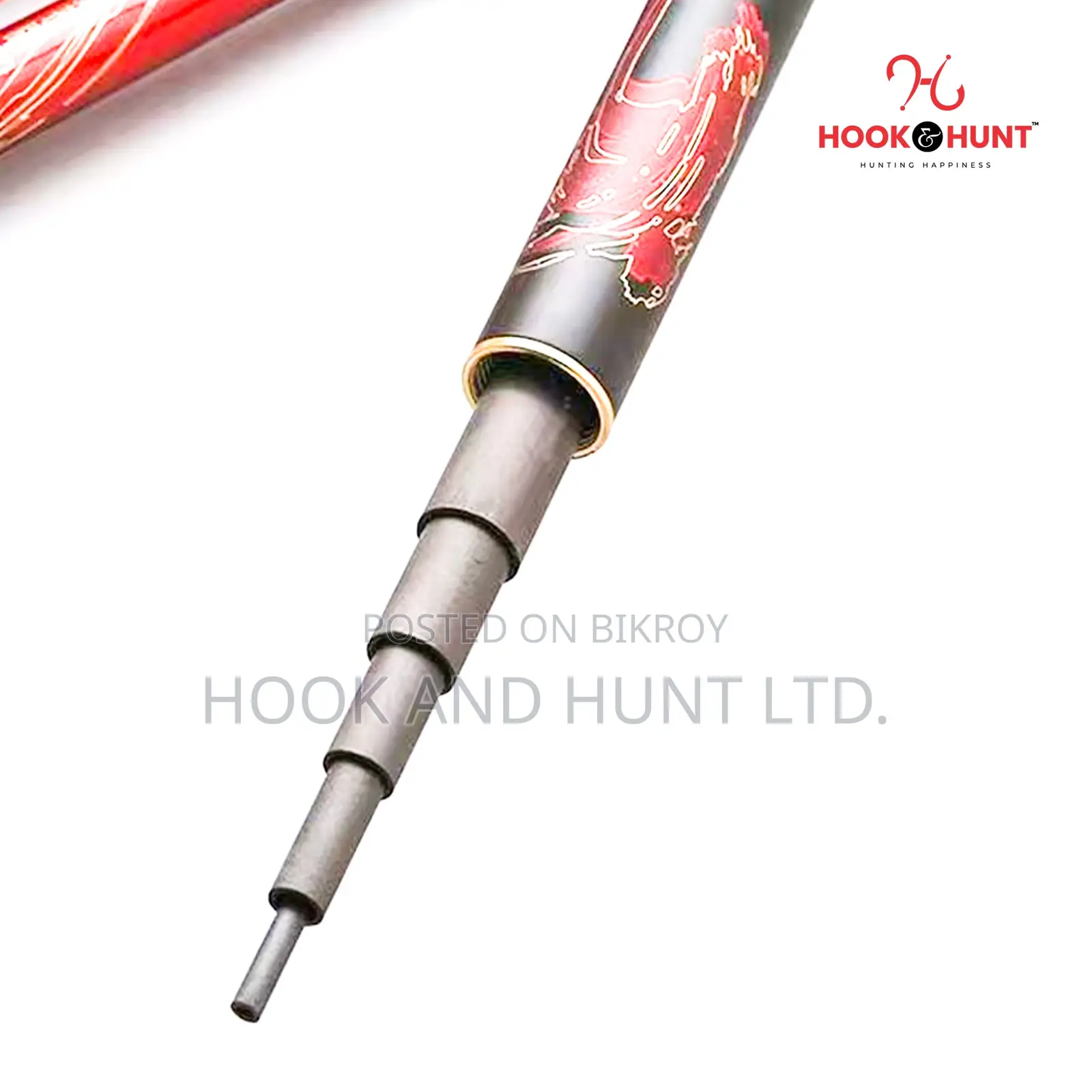 Ultra Light Carbon Fishing Rod 3.0 - 4.5m Hard | Hook Hunt
