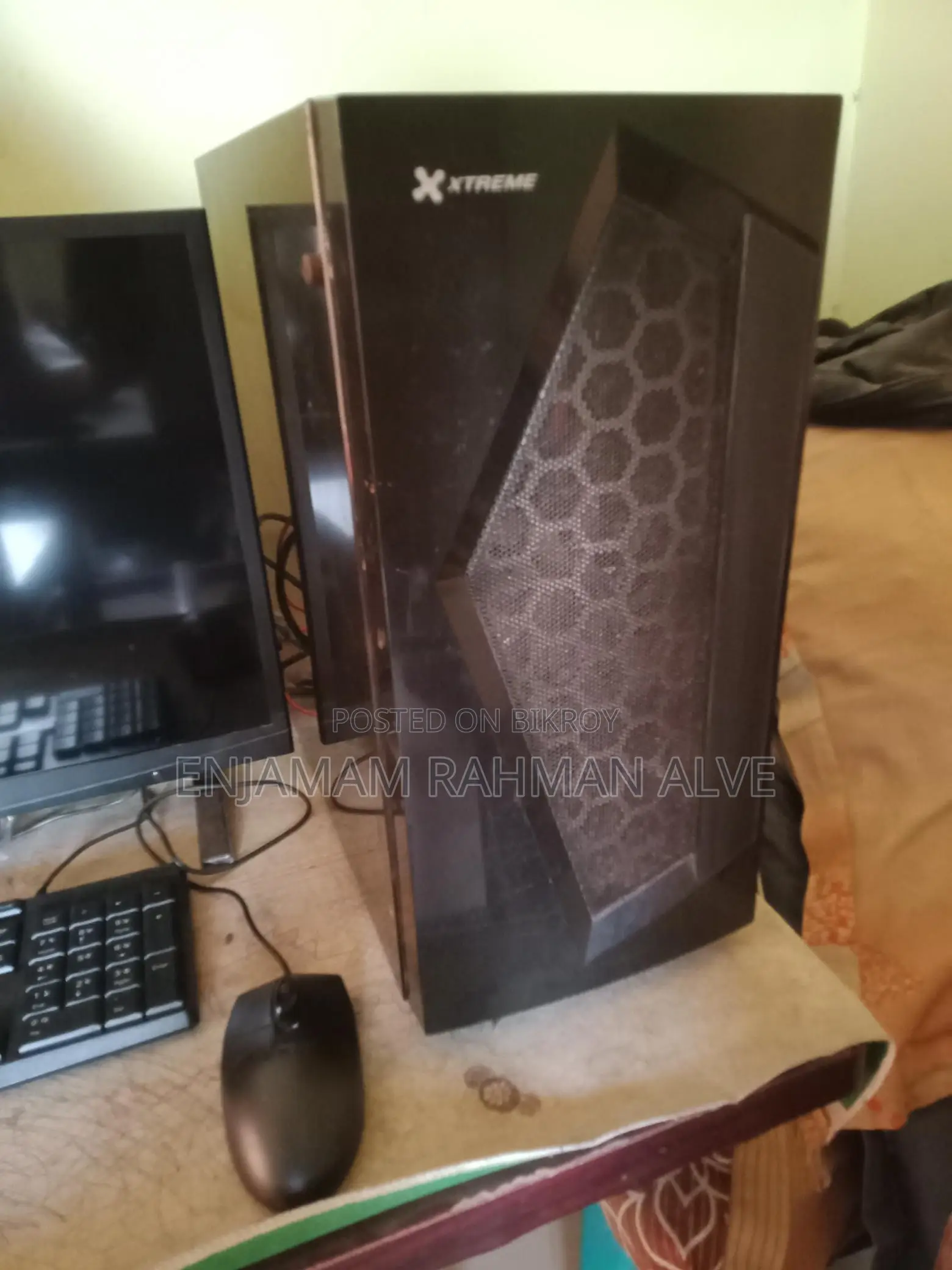 Urgent Sale: Complete Computer Setup with SSD + Walton TV!