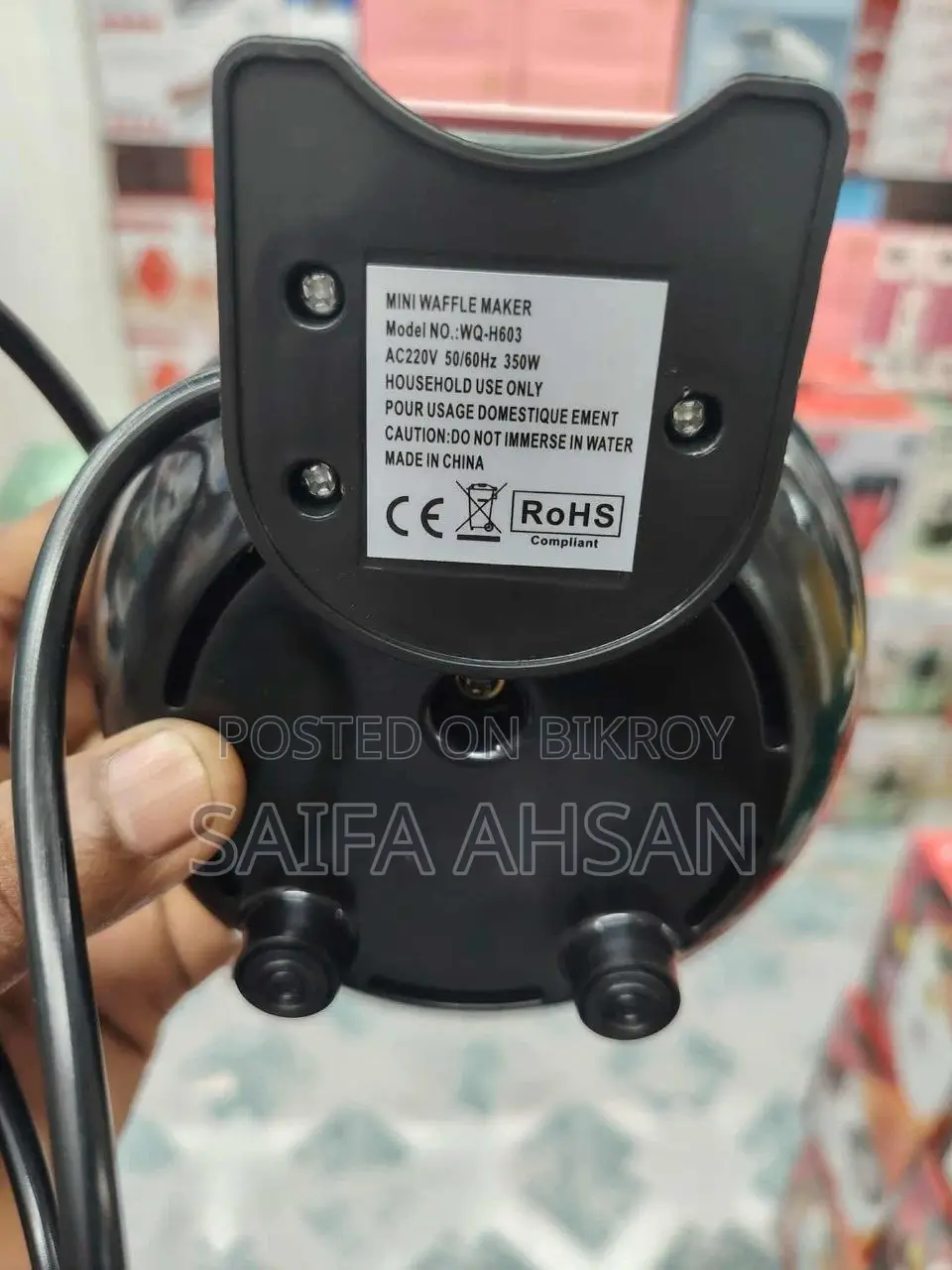 Mini Waffle Maker