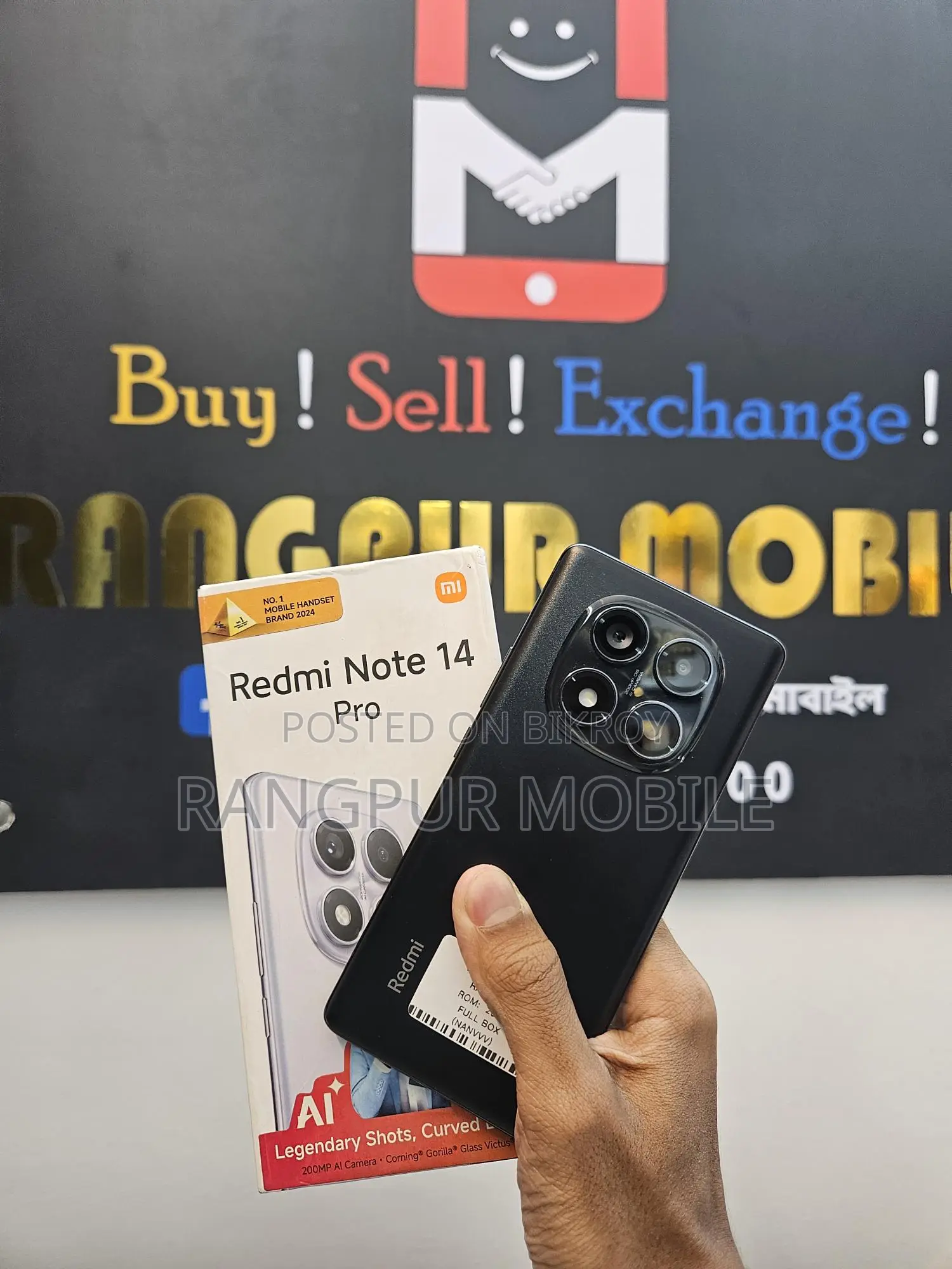 Xiaomi Redmi Note 14 pro (Used)