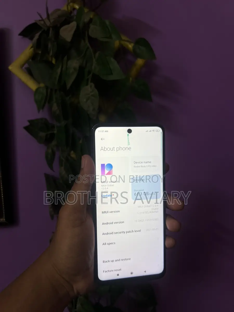 Xiaomi Redmi Note 9 Pro Max 4/64 GB (Used)
