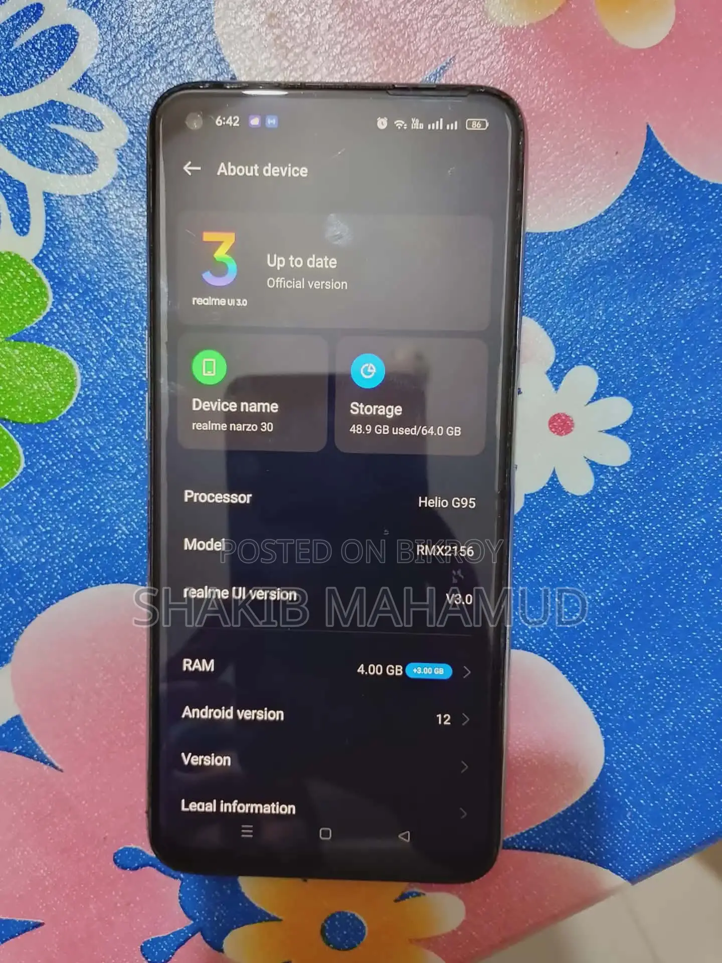 Realme Narzo 30 (Used)