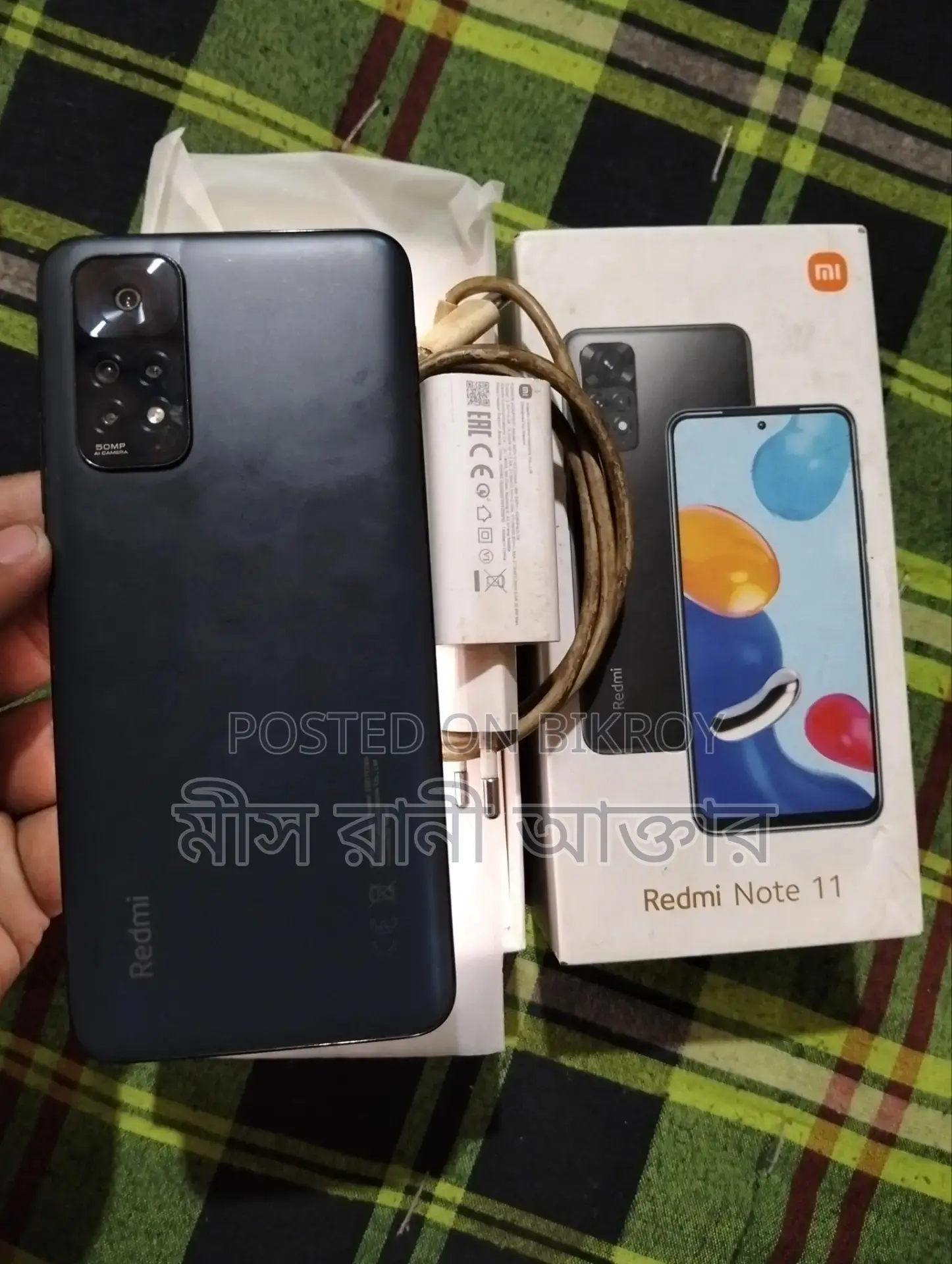 Xiaomi Redmi Note 11 4 মাস ব্যবহৃত 4GB/64GB (Used)