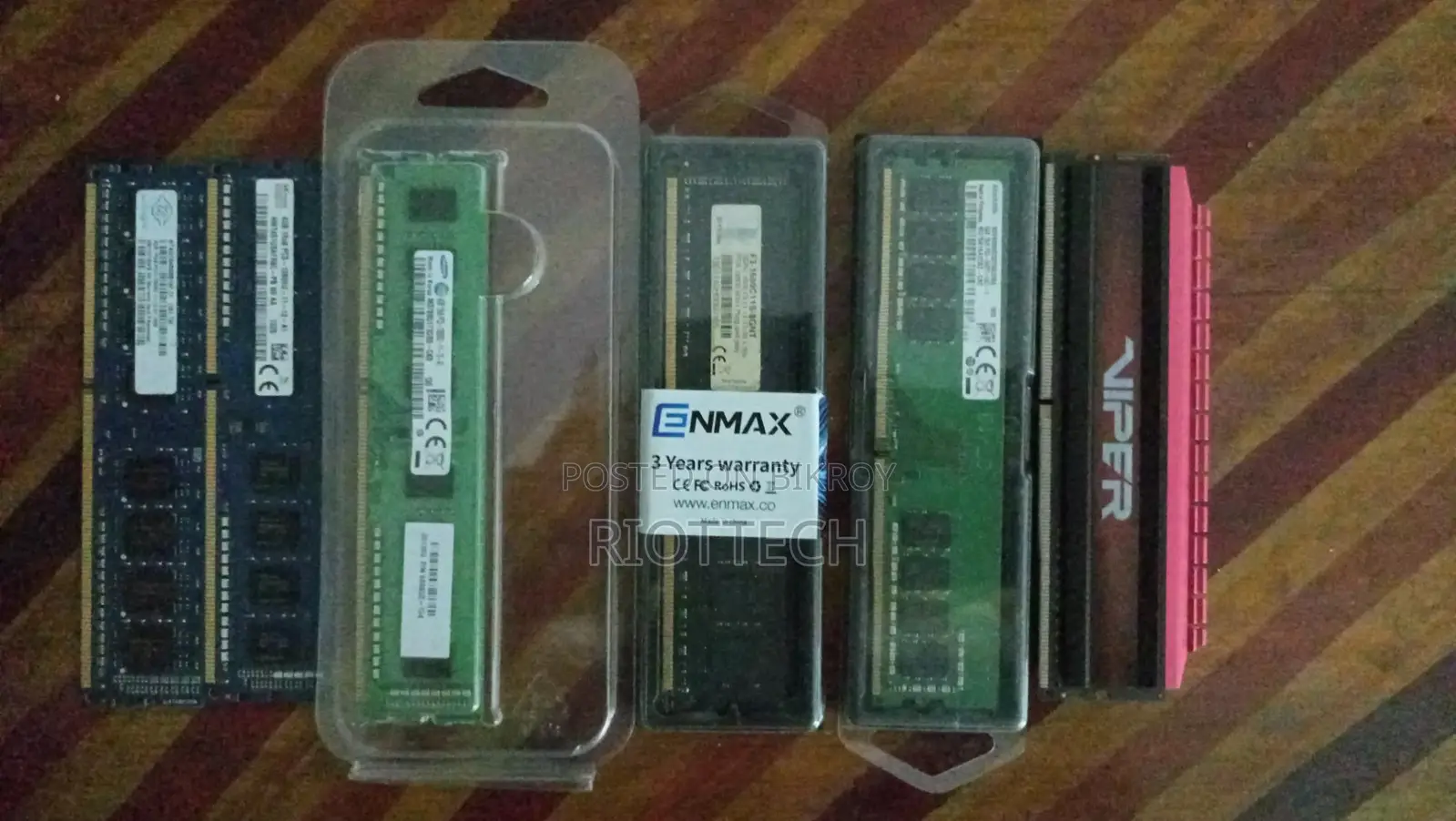 DDR3 DDR4 র‍্যাম পাওয়া যাচ্ছে