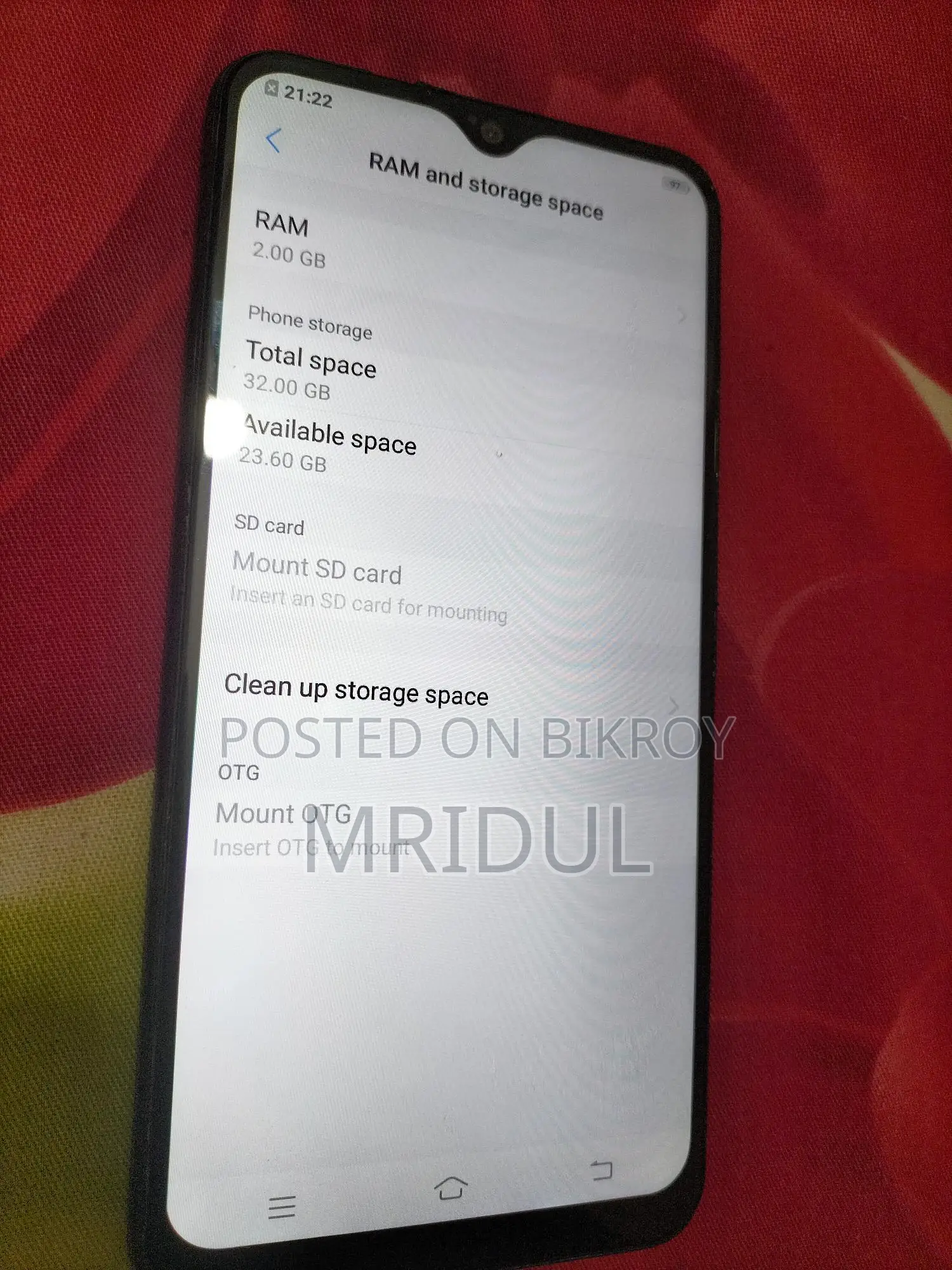Vivo Y90 (Used)
