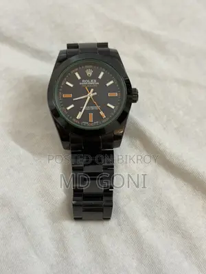 Rolex (Master Copy), Black, Automatic
