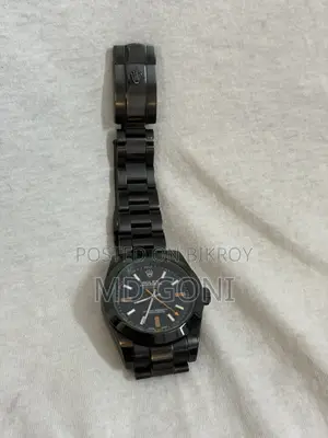 Rolex (Master Copy), Black, Automatic