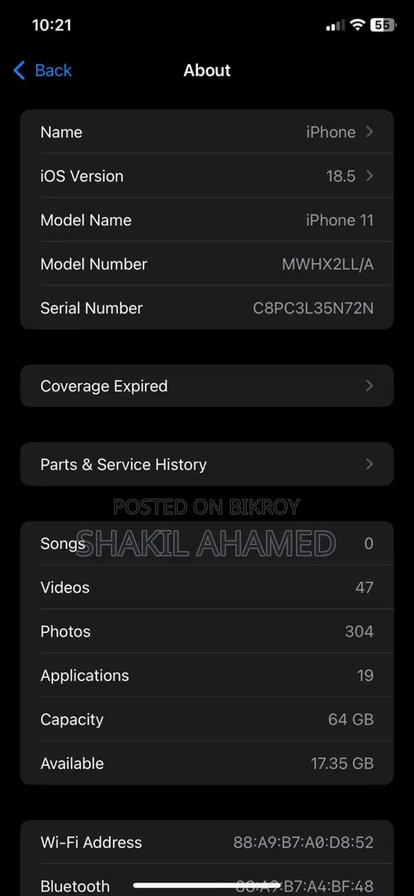 Apple iPhone 11 (Used)