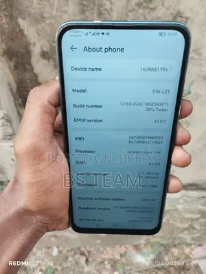Huawei Y9s . (Used)