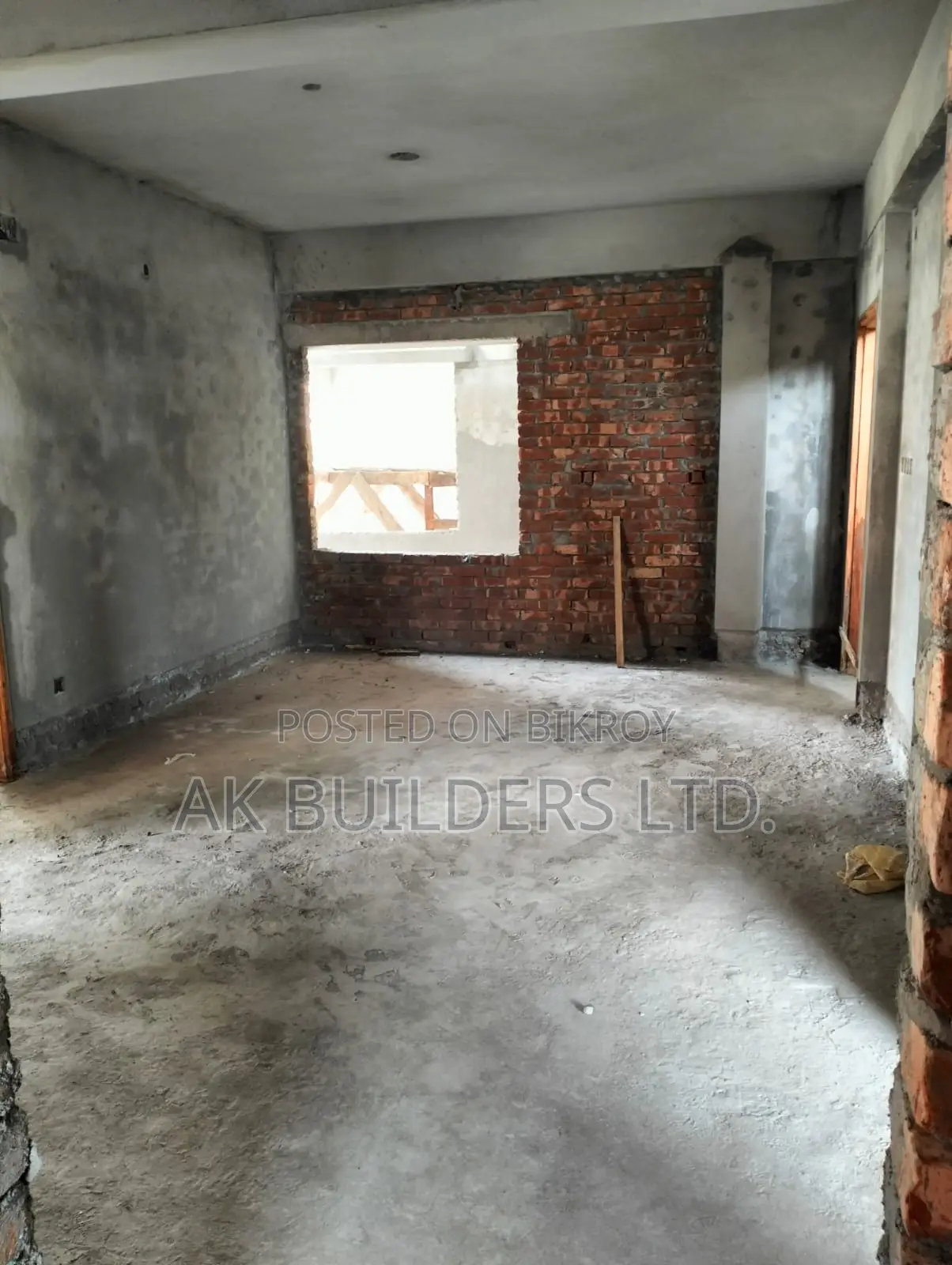 1250 sq ft flat in Uttara Nalbhog, located next to a 30ft paved road!!
