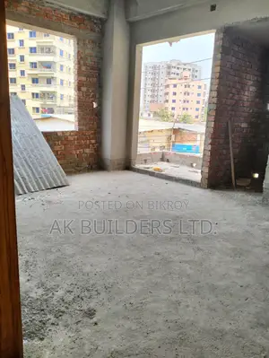1250 sq ft flat in Uttara Nalbhog, located next to a 30ft paved road!!