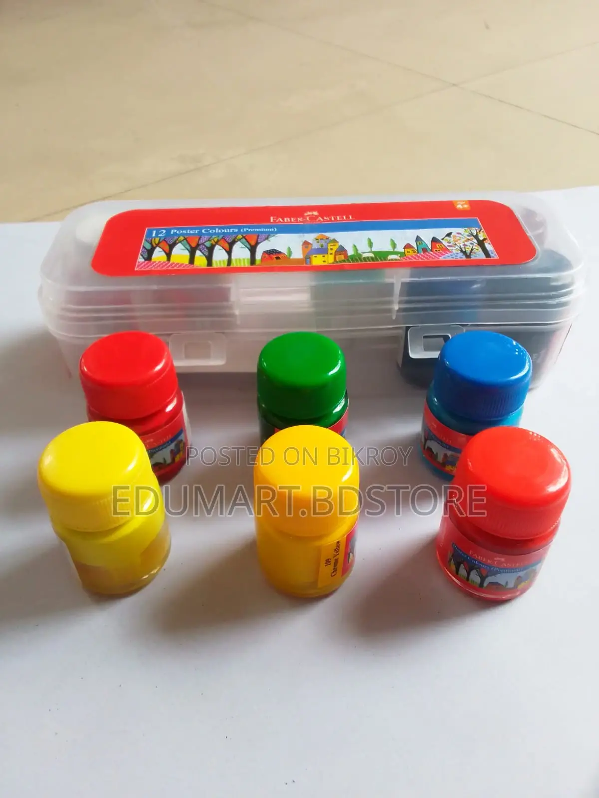 Faber-Castell Poster Color Set – পোস্টার ও আর্টের জন্য প্রিমিয়াম রং