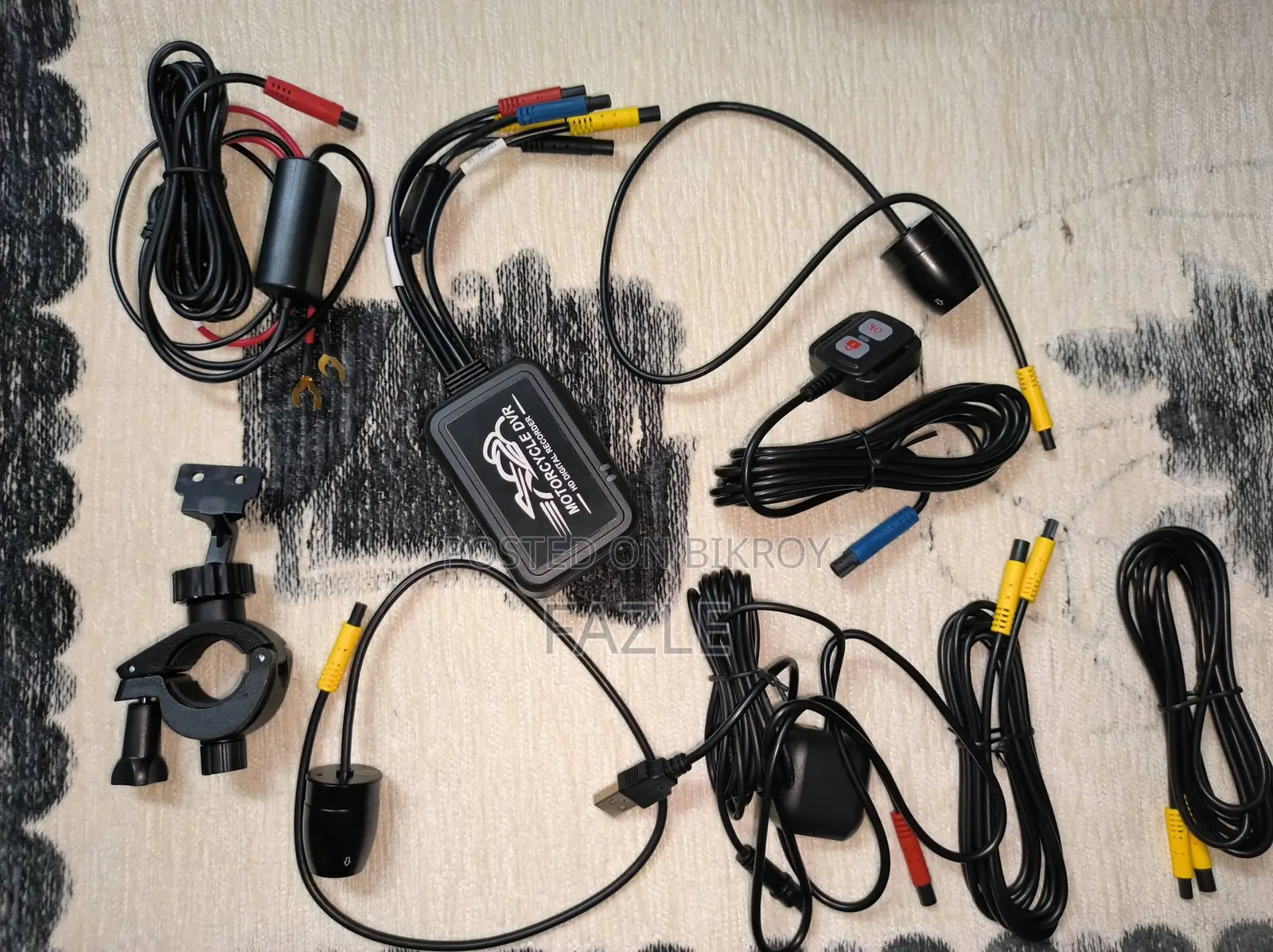 Full HD Dual lens Motorcycle / Bike dash camera
