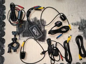 Full HD Dual lens Motorcycle / Bike dash camera