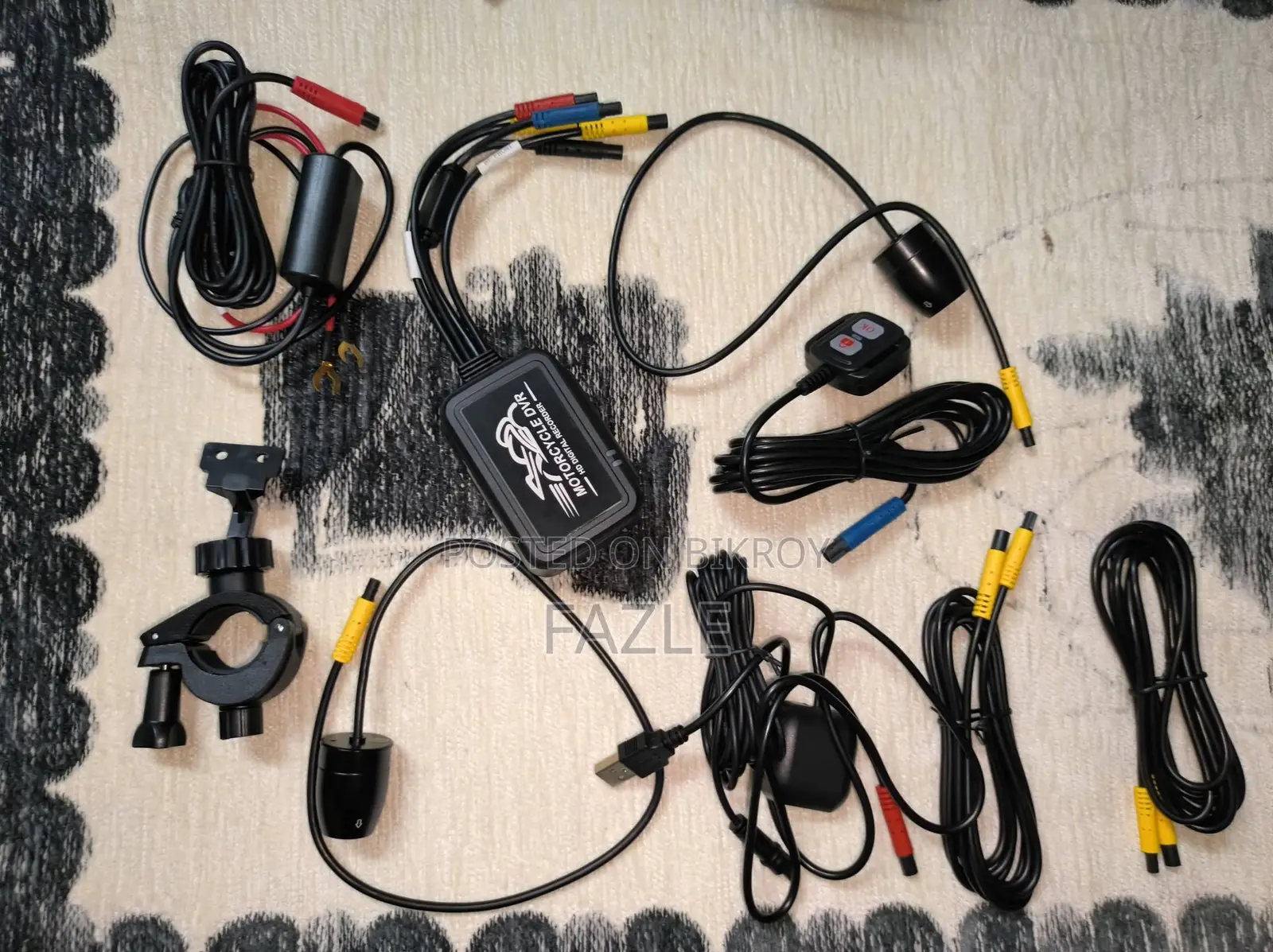 Full HD Dual lens Motorcycle / Bike dash camera