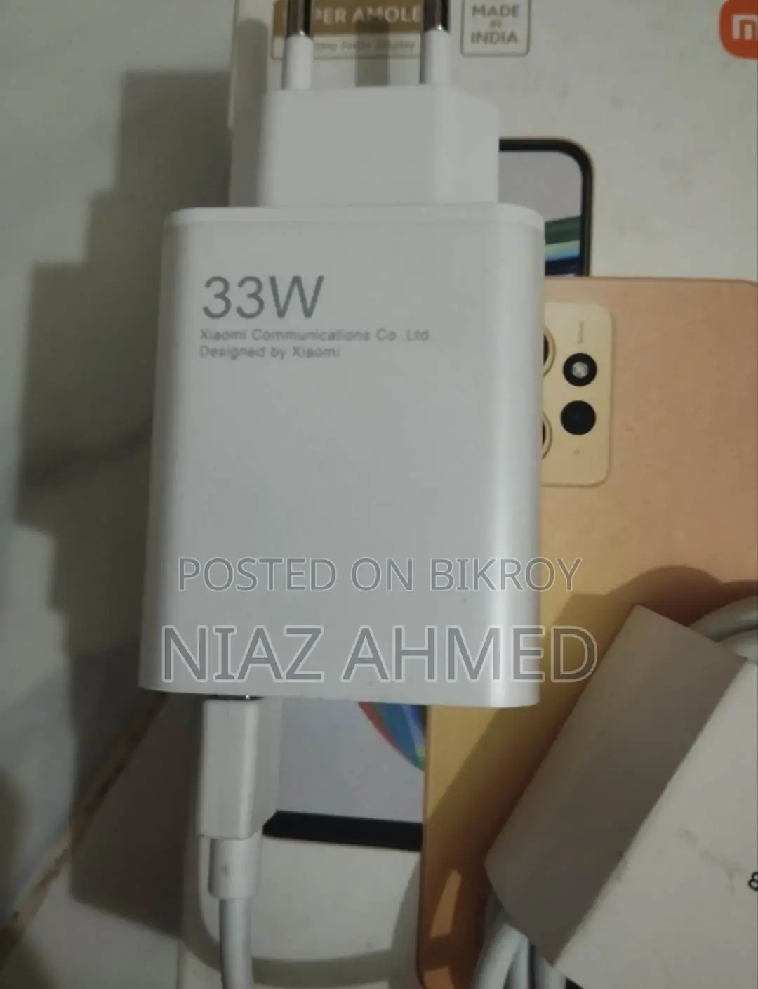 Redmi 33 Watt Original New Charger