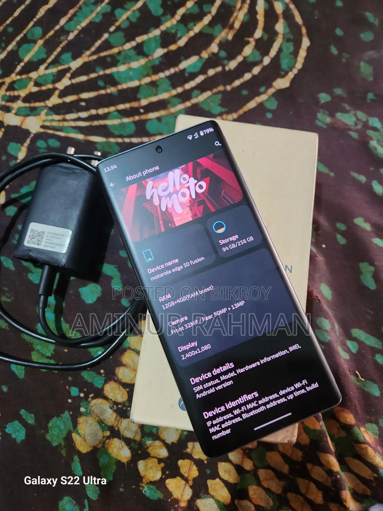 Motorola Edge 50 Fusion 12/256 GB (Used)